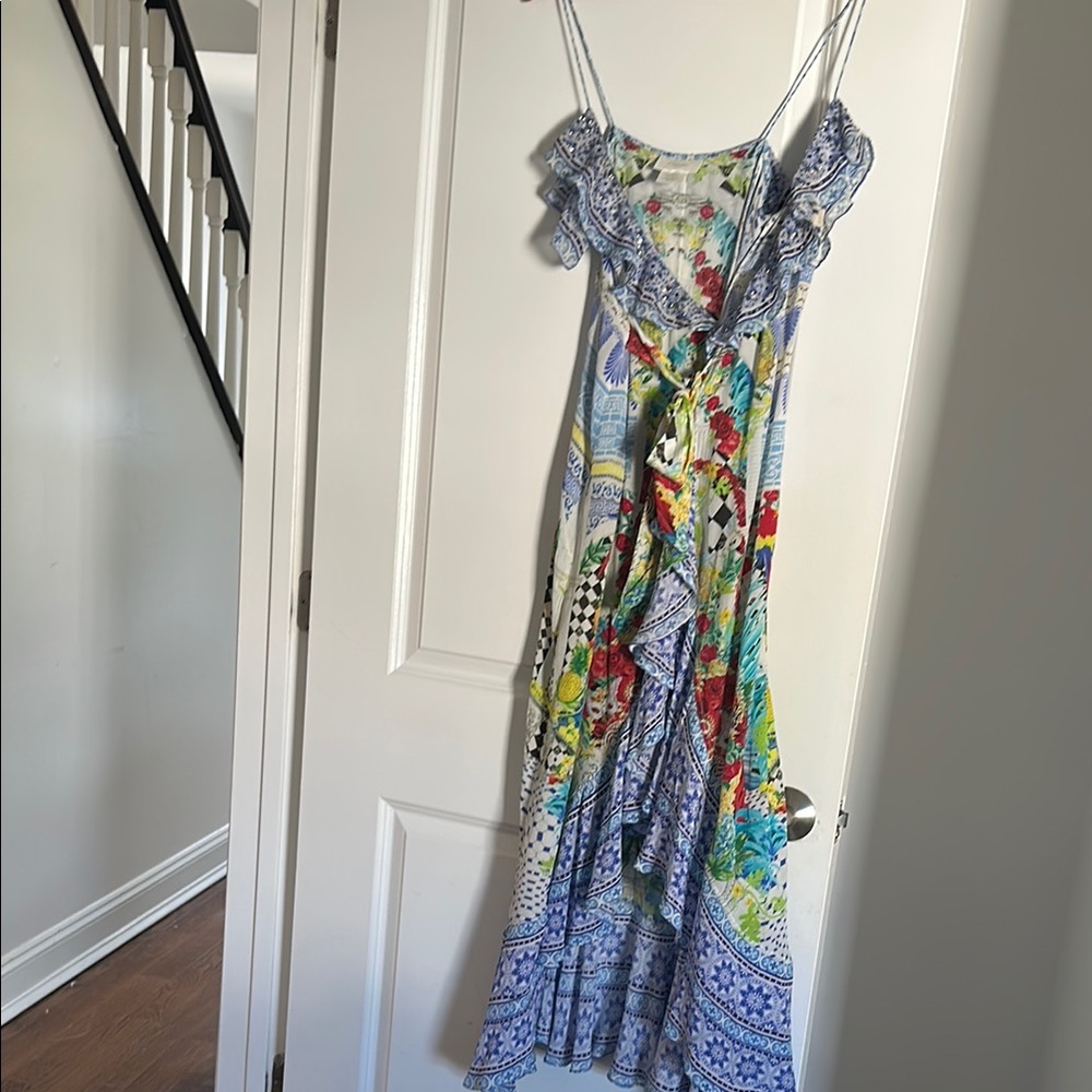Floral Multicolor Maxi Dress